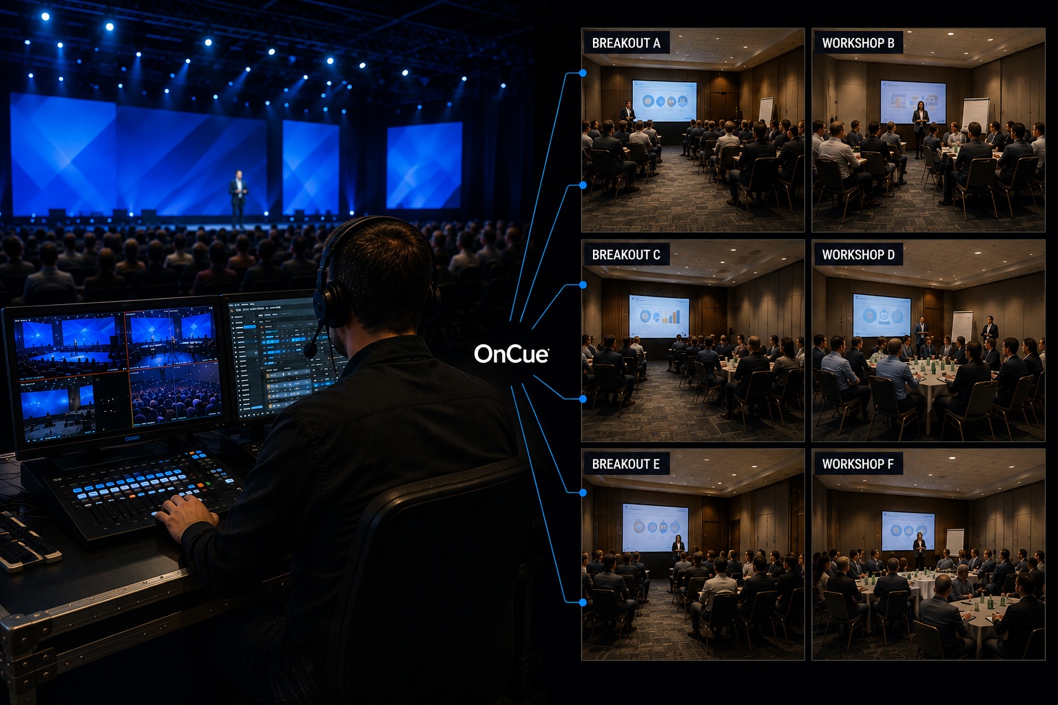 Your Team Owns the General Session. We’ll Handle Everything Else.